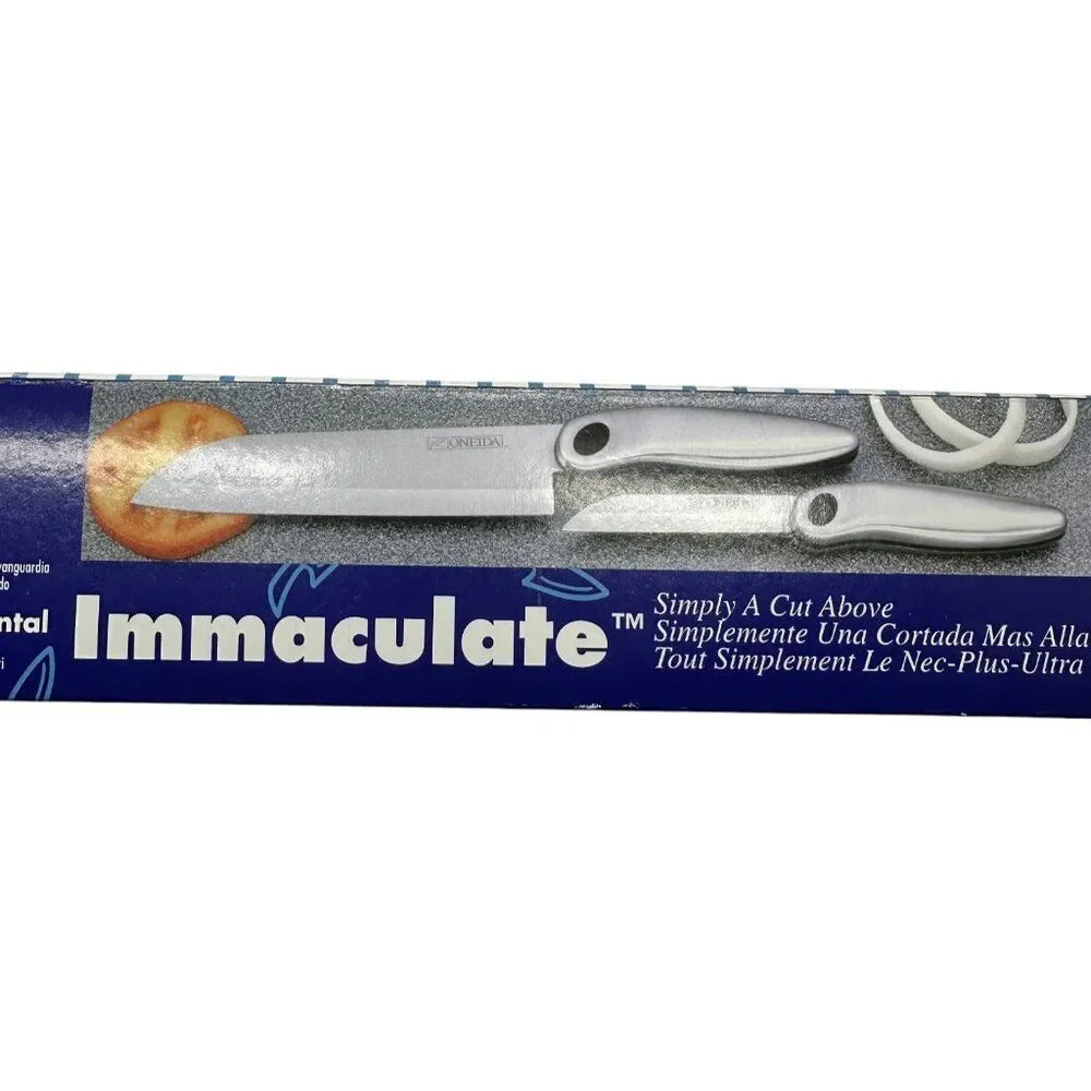 Oneida Cutlery Immaculate 2 Pc Oriental Chef Set